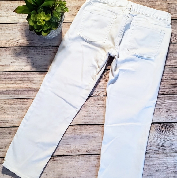 J. CREW Matchstick White Crop Jeans - Picture 3 of 8